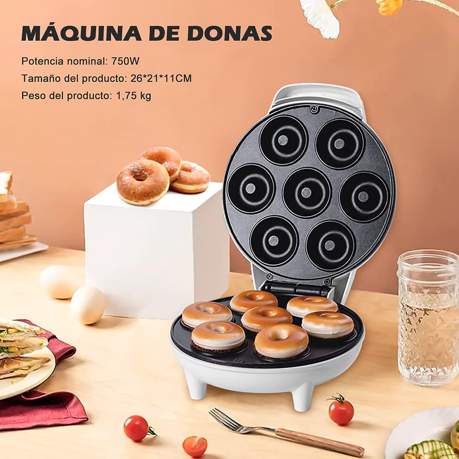 Maquina De Donas Mini Donut Maker